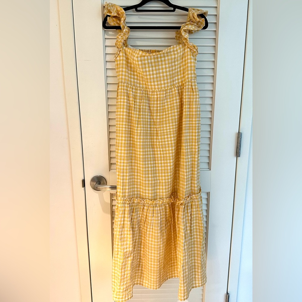 100% cotton smocked Few Moda/opt dress